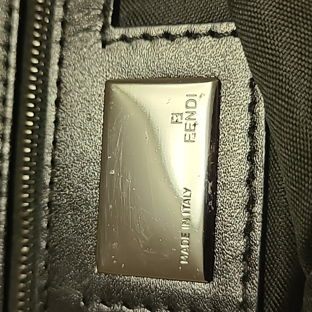 GC - Fendi Zucchino mini Mama Baguette - Picture 10 of 17